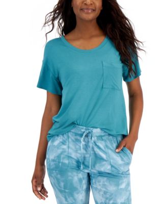 Photo 1 of size s Alfani Super Soft Scoop-Neck Pajama Top,