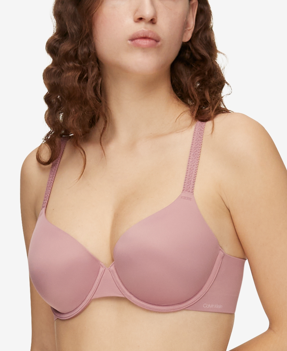 Perfectly Fit Plunge Push Up Bra Qf1120 In Bare