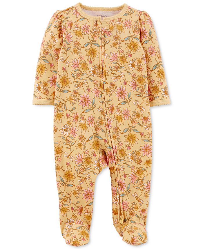 Carter's Baby Boys or Baby Girls Two Way Zip Footed Coveralls, Pack of 2 -  Macy's