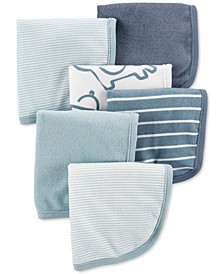 Baby Boys Assorted 6-Pack Wash Cloths