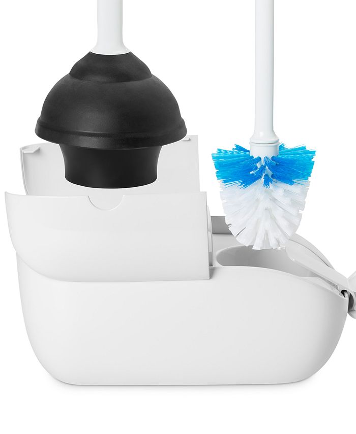 OXO Good Grips Compact Toilet Brush & Canister & Good Grips Toilet Brush  Replacement Head