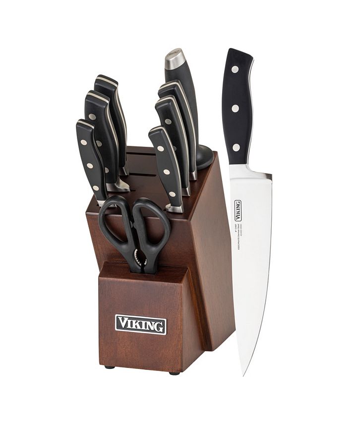 Viking 10 Piece True Forged Cutlery Block Set - Macy's