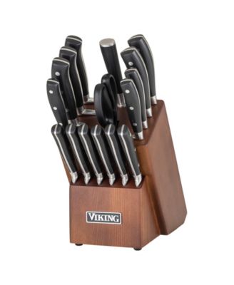 Viking 17 Piece Cutlery Block Set - Macys
