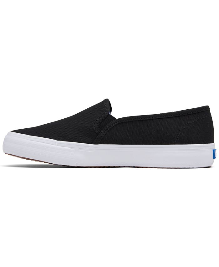 Keds Women's Double Decker Canvas Slip-On Casual Sneakers from Finish ...