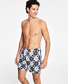 Men's Blooms 5" Board Shorts, Created for Macy's