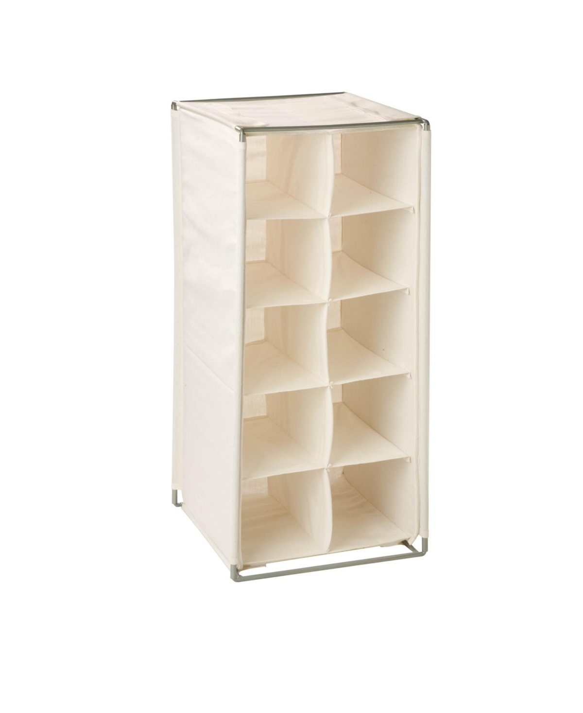 Honey Can Do Canvas Shoe Rack Cubby In Natural