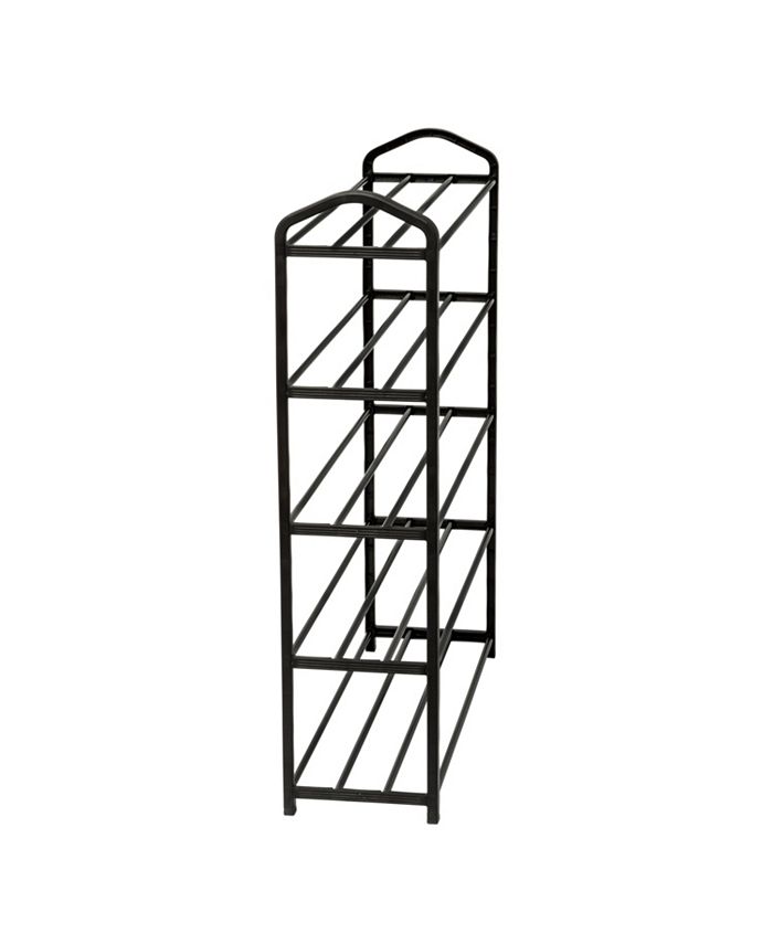 Honey Can Do Metal and Plastic 5 Tier Shoe Rack Macy's