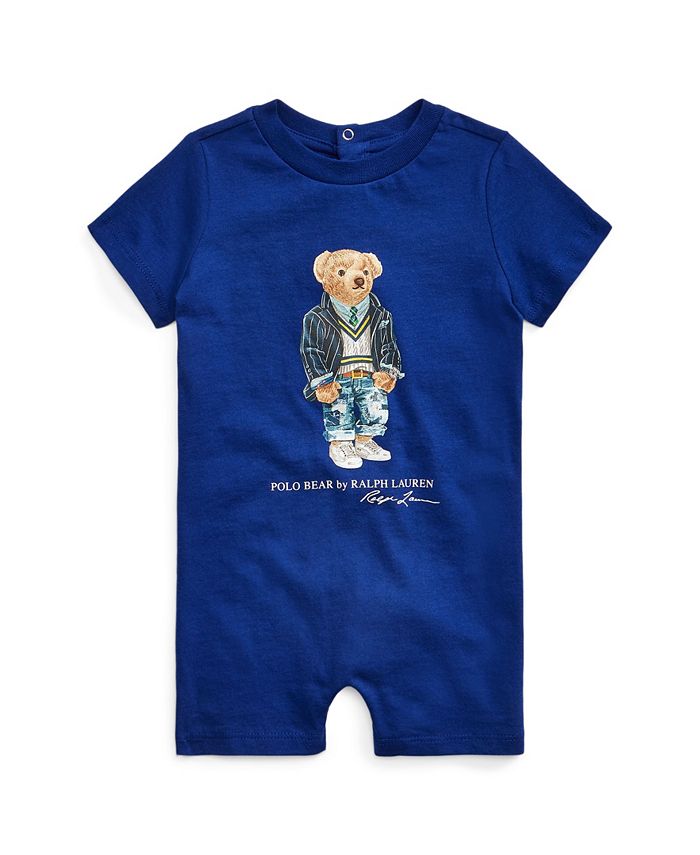 Polo Ralph Lauren Little Boys Polo Bear Sweater - Macy's