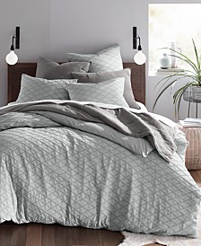 Ruched Ogee Duvet Set, Created for Macy's