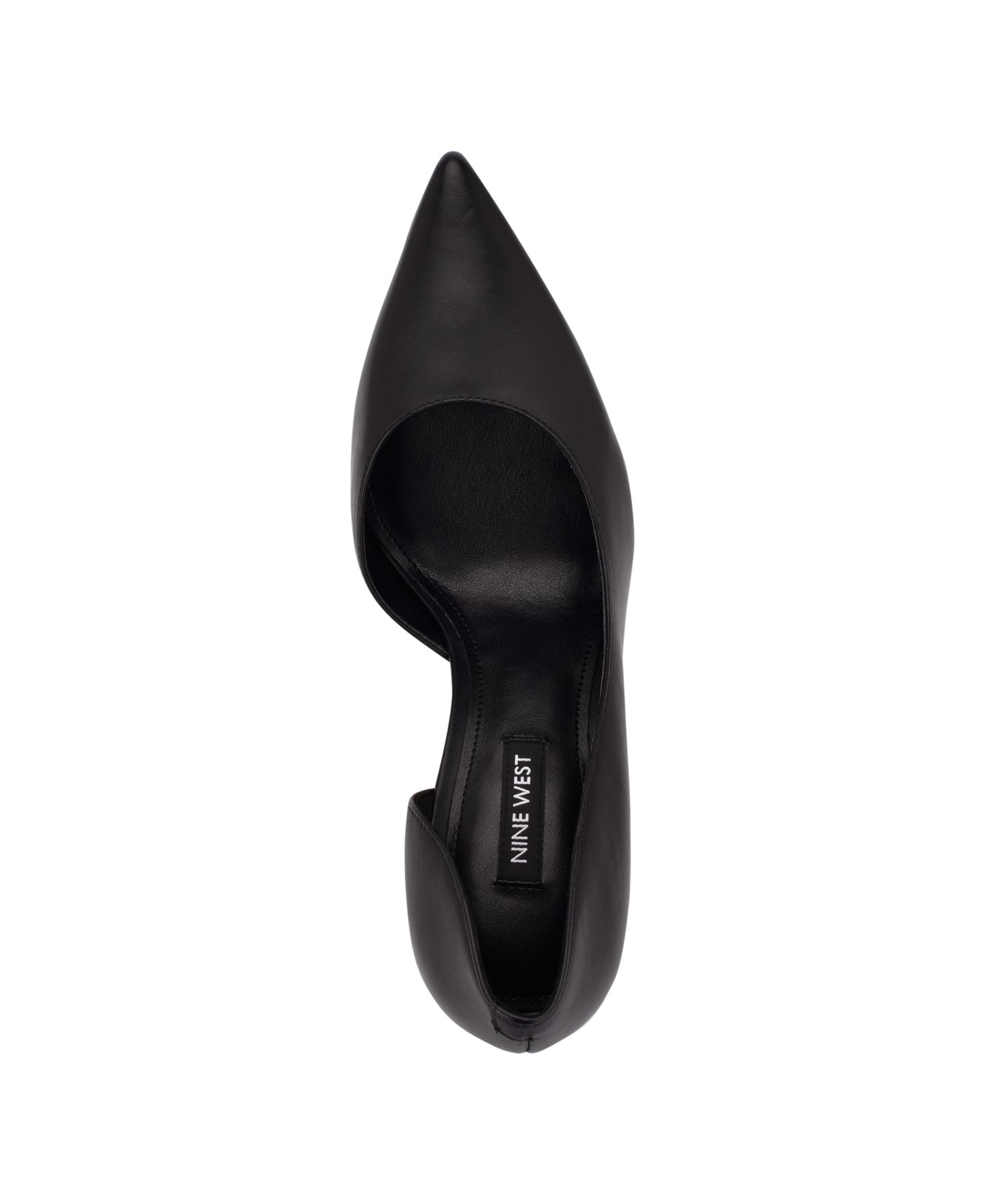 Женские туфли Nine West Folowe d'Orsay High Stiletto Pumps, цвет: Чёрный кожаный — фото 4