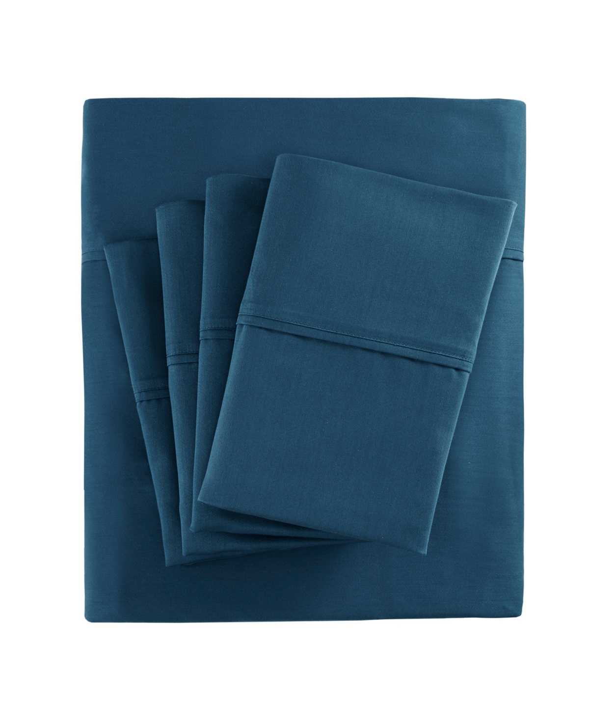 Madison Park 800 Thread Count Cotton Blend Sateen 6-pc. Sheet Set, Queen Bedding In Teal