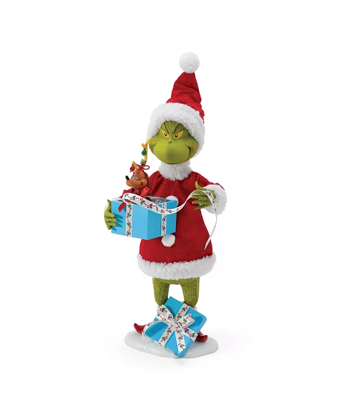 Department 56 Possible Dreams Grinch and Max Holiday Figurines