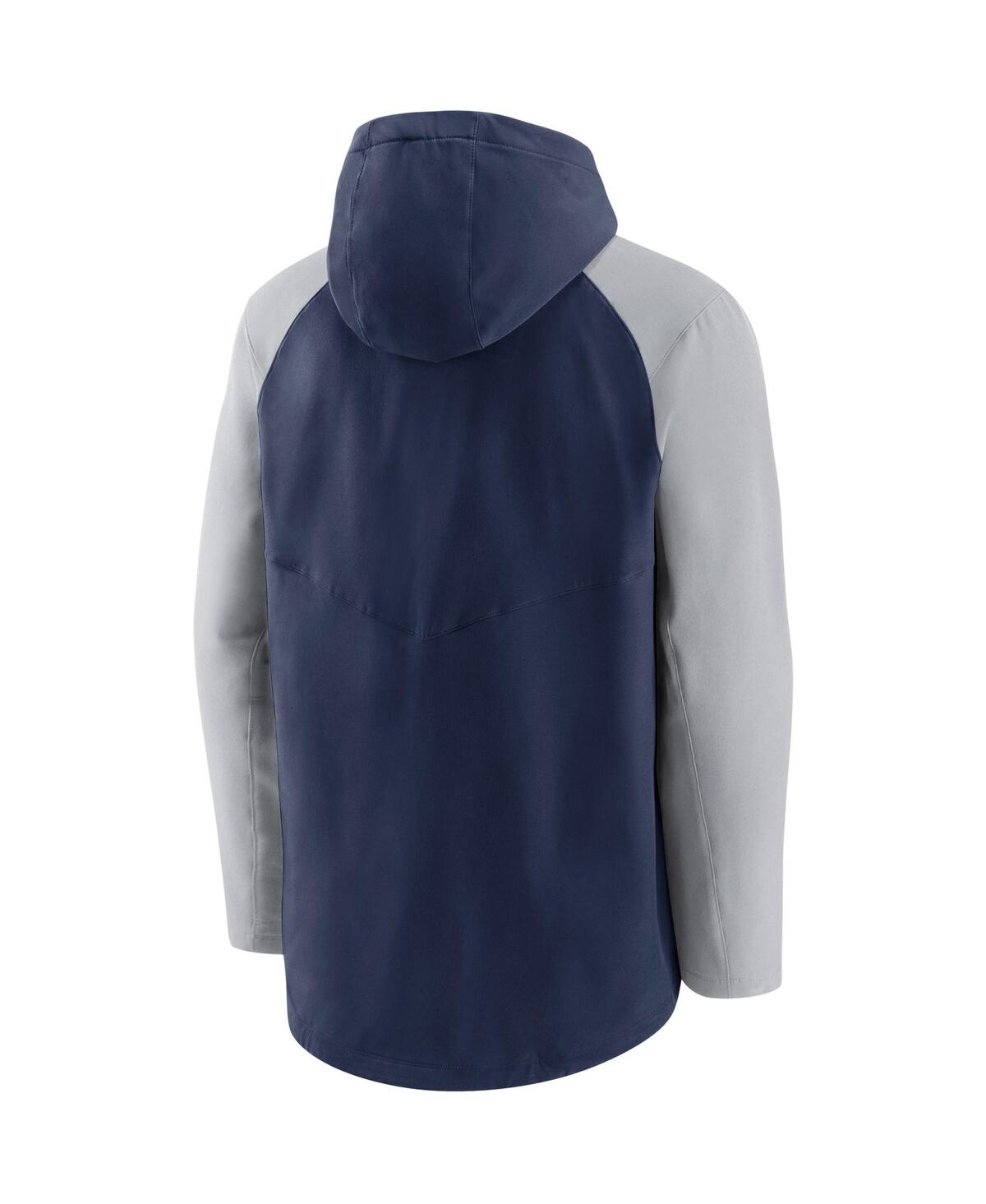 Men's Nike Gray Toronto Blue Jays Authentic Collection Performance Raglan Full-Zip Hoodie - Gray