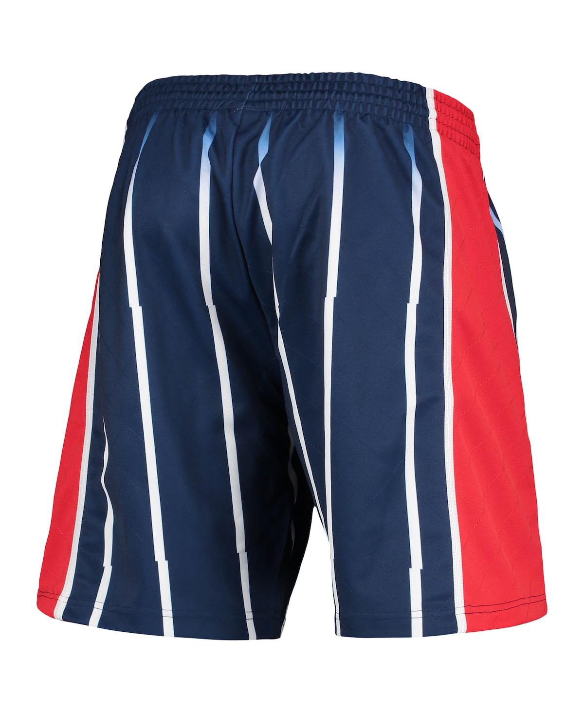 Mitchell & Ness Men's  Blue Houston Rockets 1996 Hardwood Classics 75th Anniversary Swingman Shorts In Blue