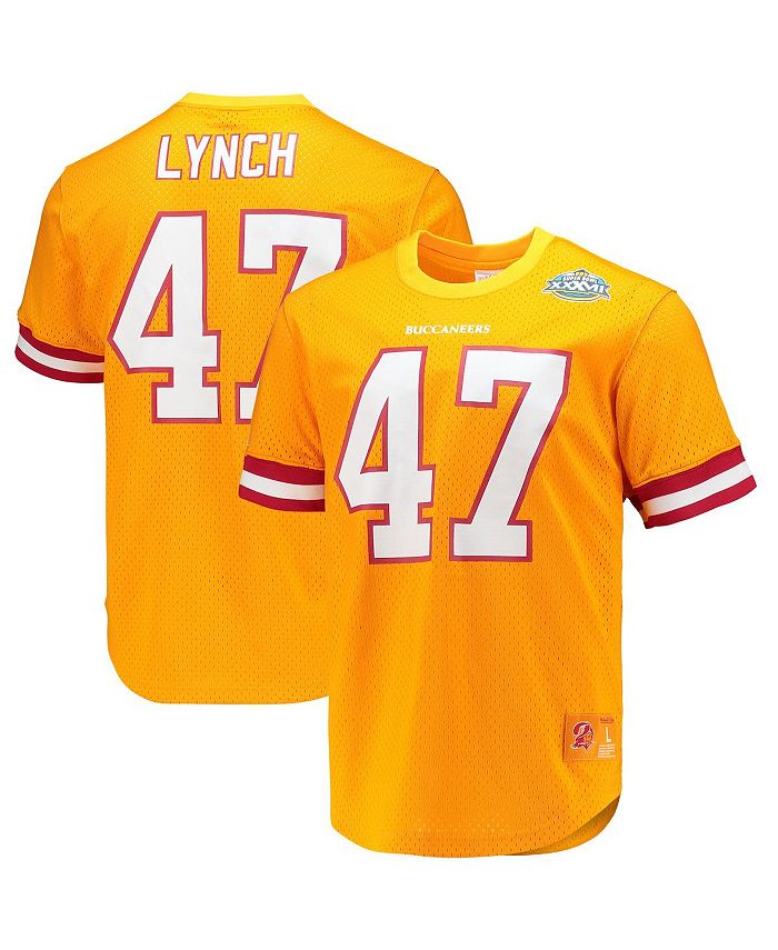 Mitchell & Ness Men's John Lynch Orange Tampa Bay Buccaneers Super Bowl  Xxxvii Retired Player Name and Number Mesh Top - Macy's