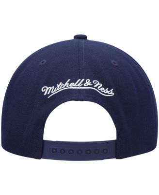 Men's Navy Golden State Warriors Hardwood Classics Team Ground 2.0 Snapback Hat