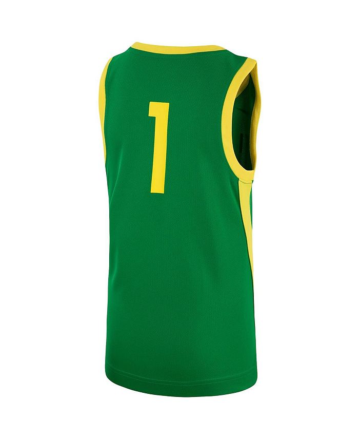 Nike Men's Oregon Ducks Alternate Replica #1 Basketball Jersey – Yellow