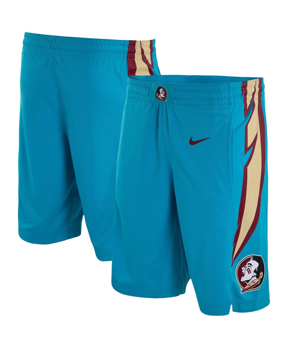 Nike Men's  Turquoise Florida State Seminoles Alternative Replica Performance Basketball Shorts