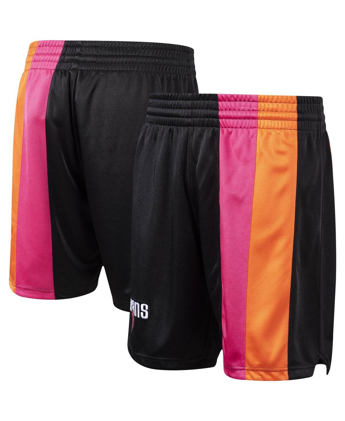 Mitchell & Ness Men's  Black Miami Heat 2005/06 Hardwood Classics Authentic Shorts In Black