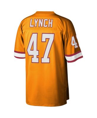 Men's John Lynch Orange Tampa Bay Buccaneers Legacy Replica Jersey