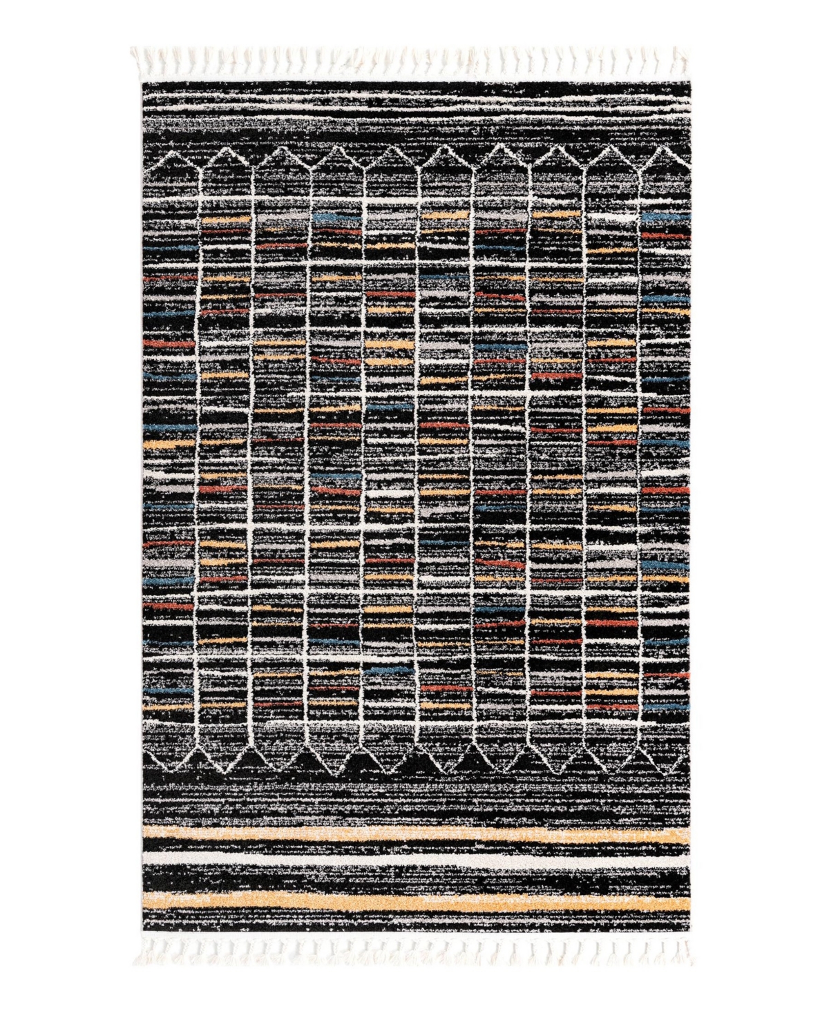 Bayshore Home Porthos Por10 5'3" X 8' Area Rug In Multi