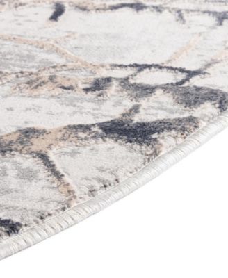 Finsbury FIN01 7'10" x 10' Oval Area Rug