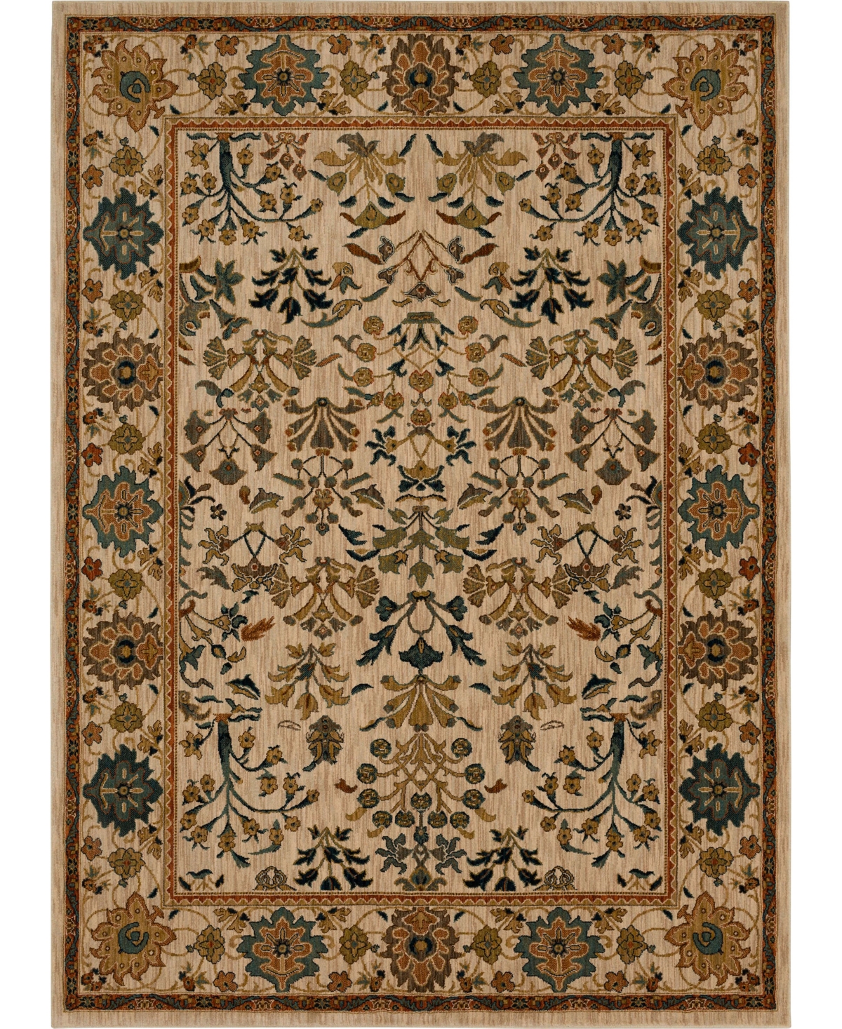 Karastan Spice Market Clarevale 3'5in x 5'5in Area Rug - Ivory