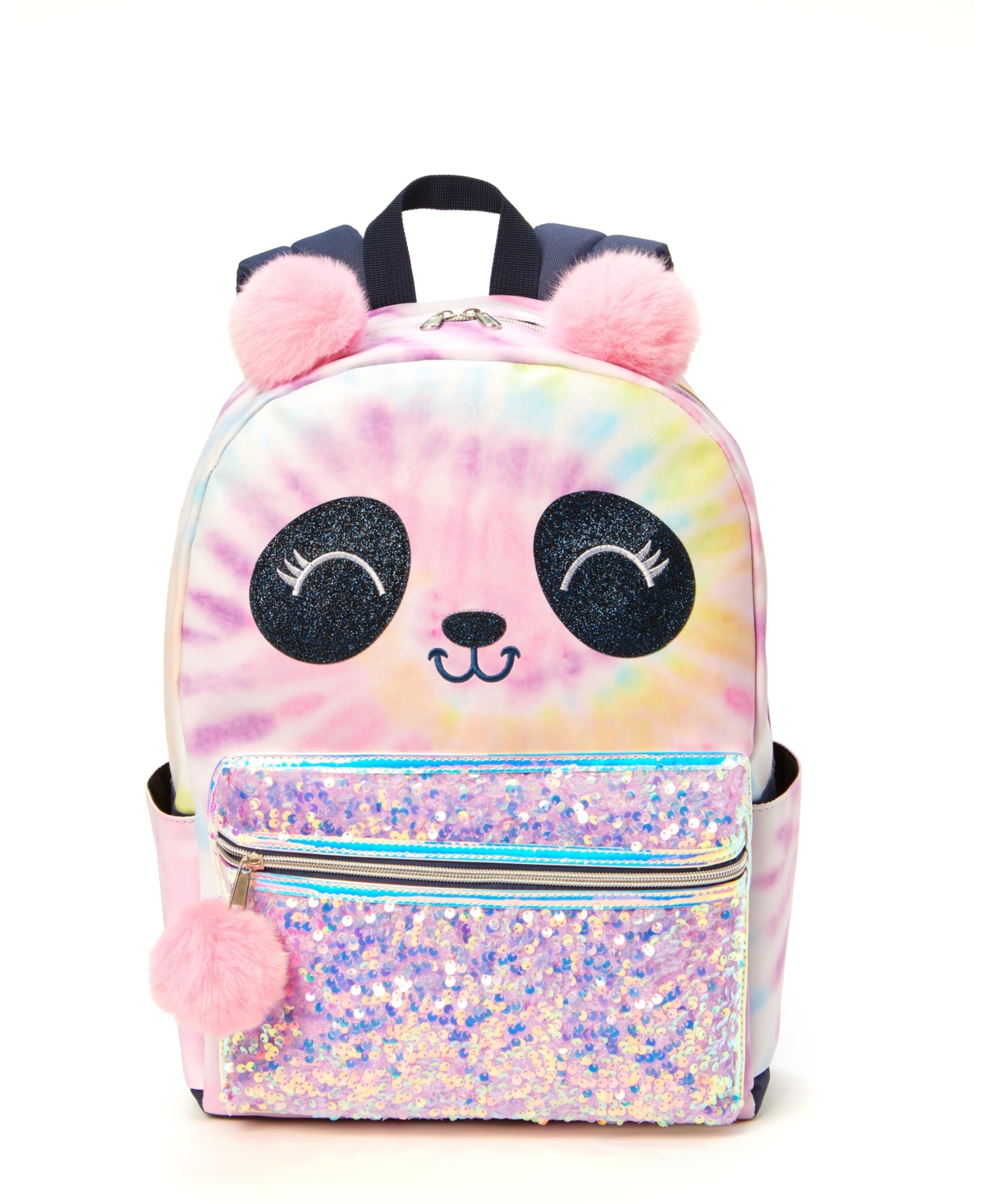 Inmocean Girls Panda Sequins Pocket Fashion Backpack In Multi