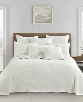 Mills Waffle Classic 3-Piece Bedspread Set, Queen