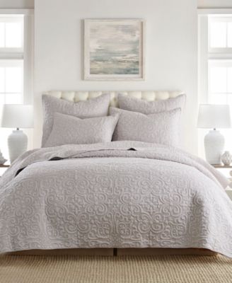 Sherbourne Quilted Stitch 2-Pc. Sham Set, Standard