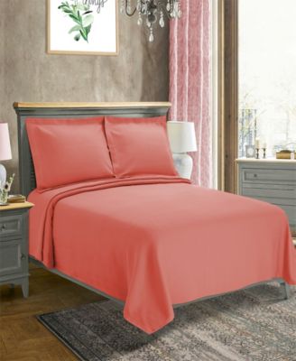 100% Cotton Diamond Solitaire All-Season 3-Piece Coverlet Set, Full