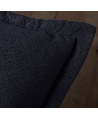 100% Cotton Basketweave Matelasse All-Season 3-piece Coverlet Set, King