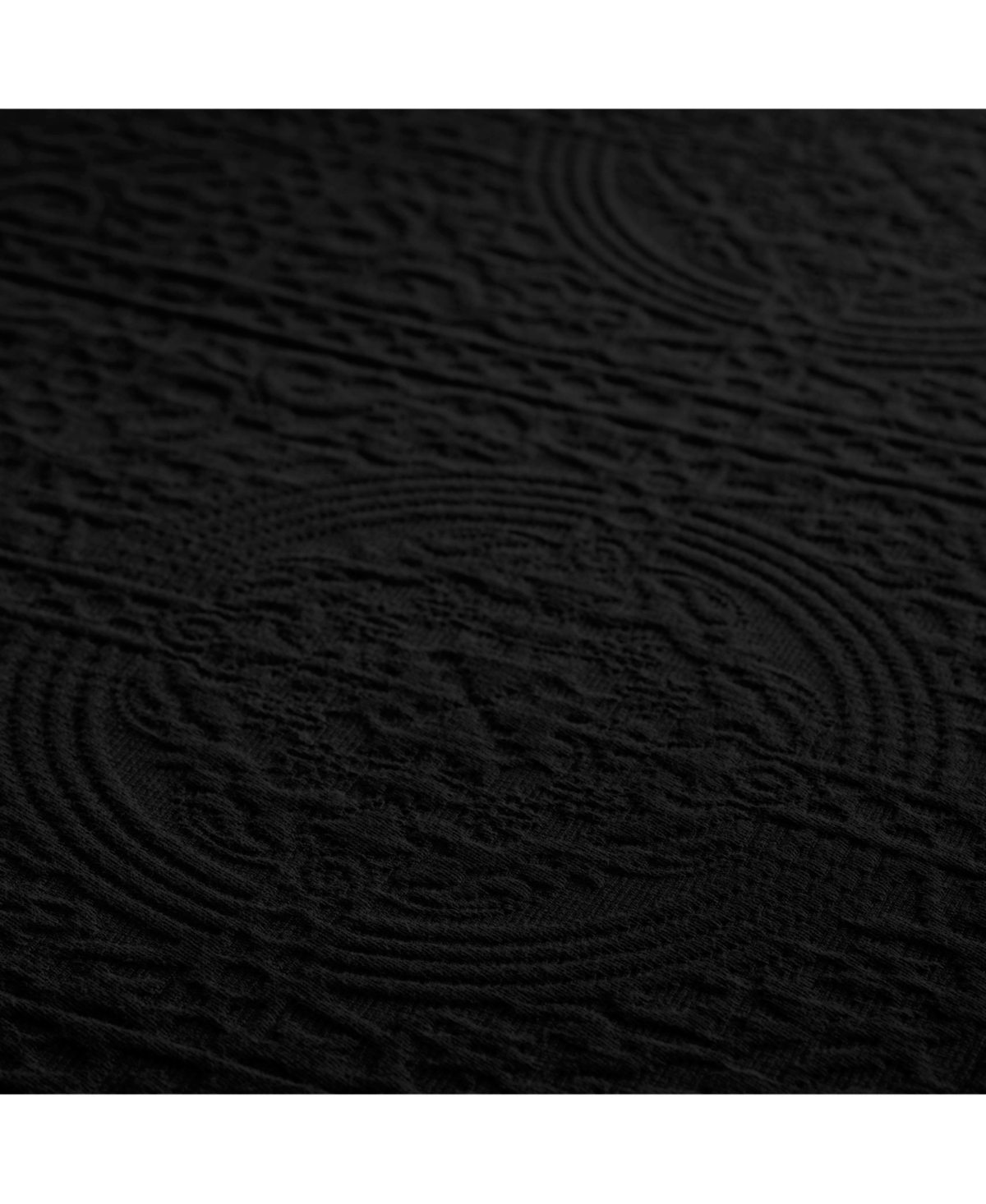 Superior 100% Cotton Fleur De Lis Medallion All-Season -Piece Coverlet Set