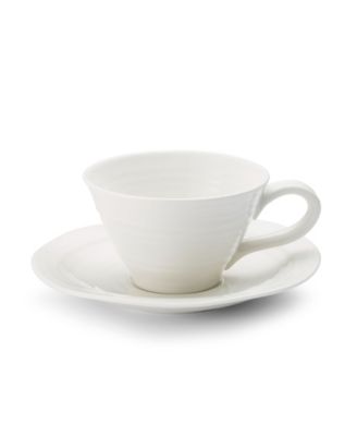 Sophie Conran Teacups & Saucers, Set of 4