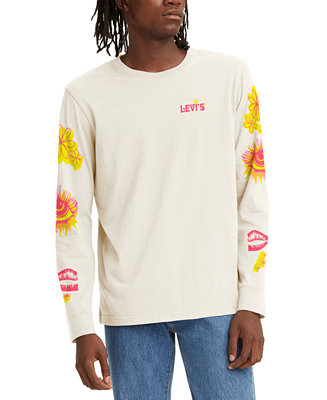 Levi's Men's 501 Out of Sight Groovy Long-Sleeve T-Shirt & Reviews - T- Shirts - Men - Macy's