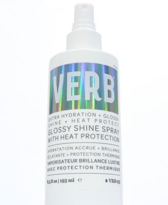 Glossy Shine Spray With Heat Protection, 6.5 oz.