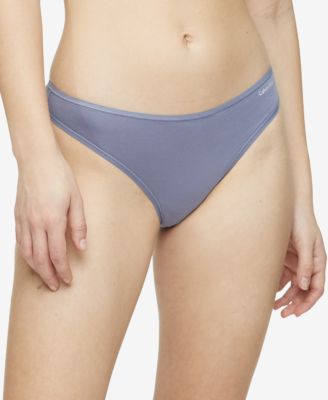 Calvin Klein Cotton Form Thong Underwear QD3643 Macy s