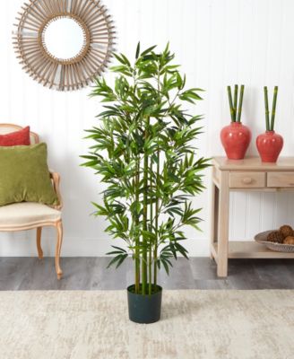 Bamboo Artificial Tree, 5'