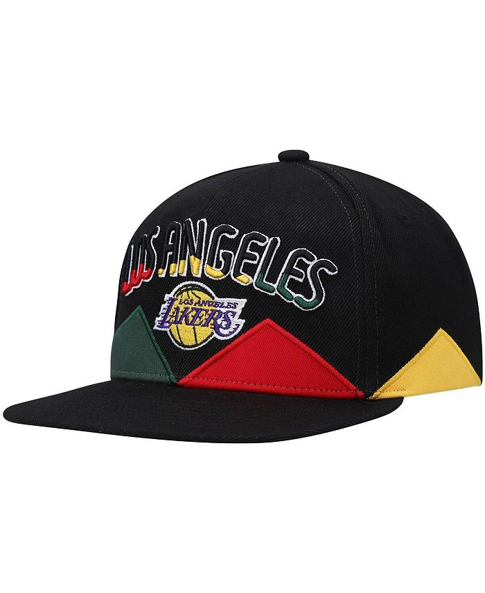 Mitchell & Ness Men's Black Los Angeles Lakers Black History Month ...
