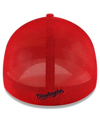 Men's Red Washington Nationals 2022 Batting Practice 39THIRTY Flex Hat