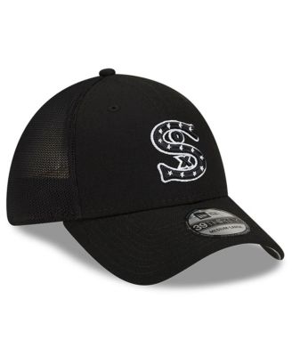 Men's Black Chicago White Sox 2022 Batting Practice 39THIRTY Flex Hat