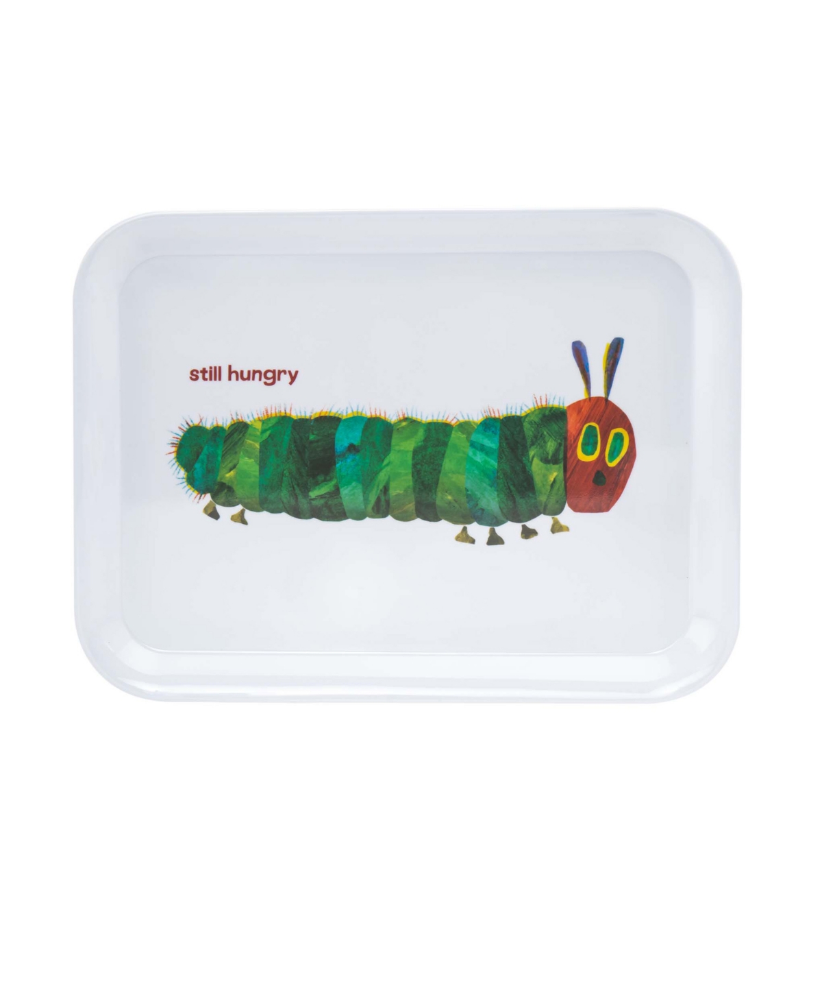 Godinger The World Of Eric Carle, The Very Hungry Caterpillar Serving Tray In White