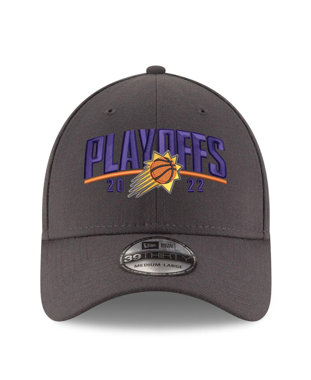 Men's New EraPhoenix Suns 2022 Nba Playoffs Arch 39THIRTY Flex Hat - Gray