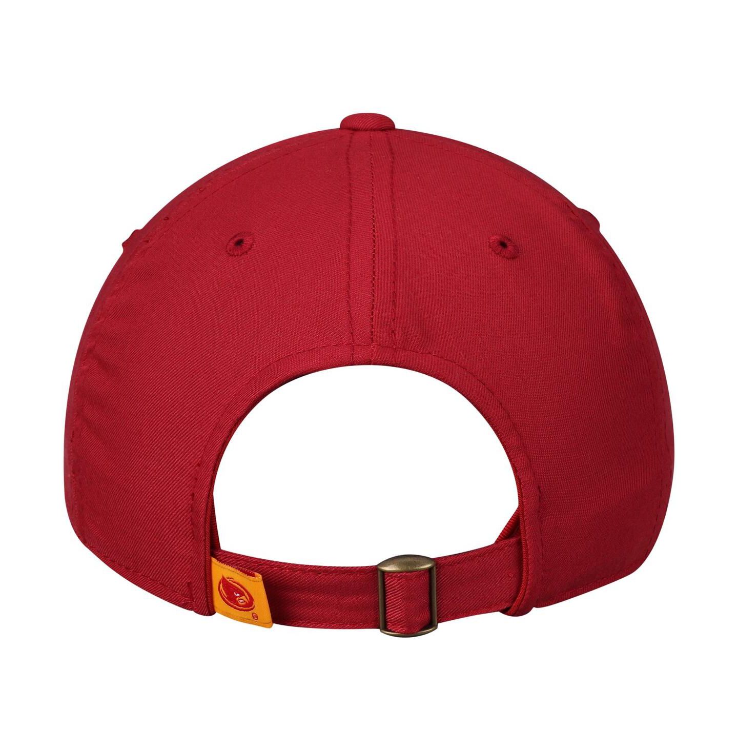 Мужская кепка Top of the World Cardinal Iowa State Cyclones Primary Logo Staple Adjustable Hat — фото 5