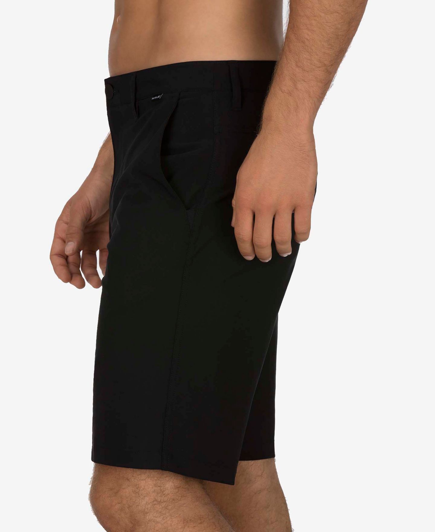 Мужские шорты Hurley Phantom Walk-Shorts, цвет: Чёрный — фото 3