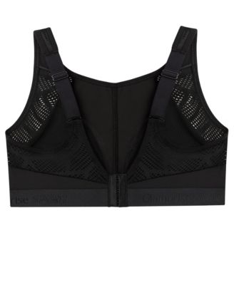 Full Figure Plus Size No-Sweat Mesh Sports Wirefree Bra 1068