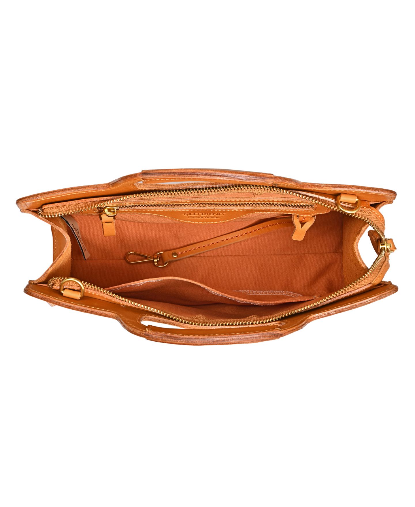 Женская сумка OLD TREND Genuine Leather Sleek Creek Crossbody, цвет: Каштановый — фото 2