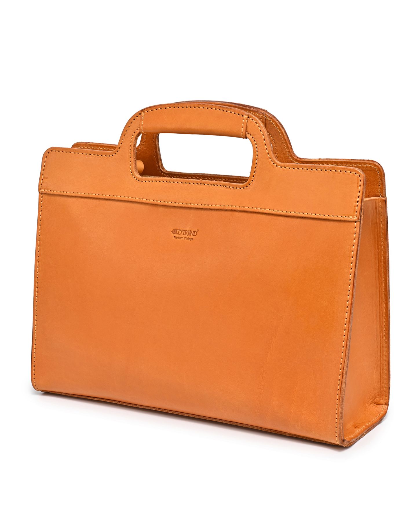 Женская сумка OLD TREND Genuine Leather Sleek Creek Crossbody, цвет: Каштановый — фото 9