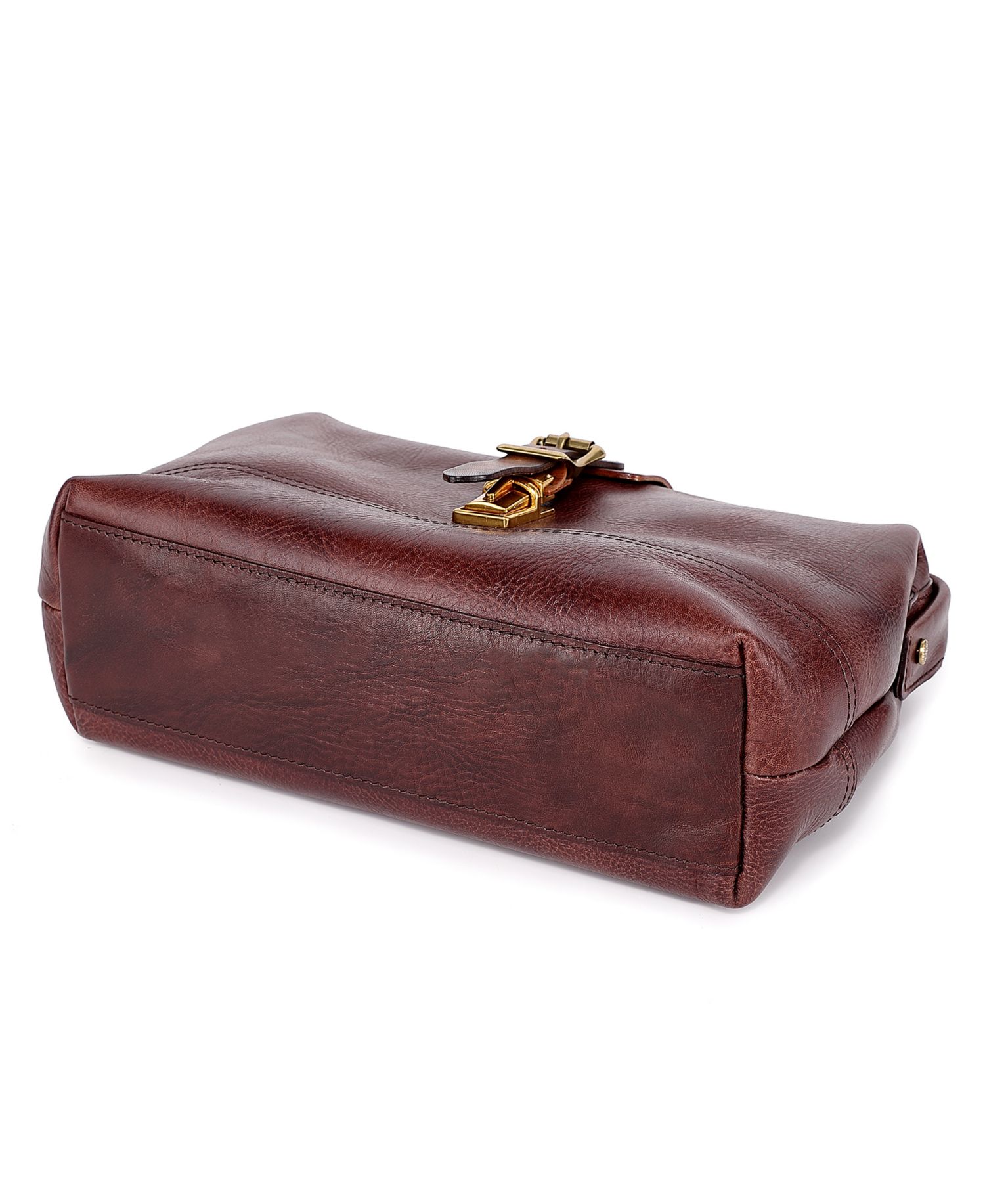 Doctor Small Leather Crossbody Satchel Bag
