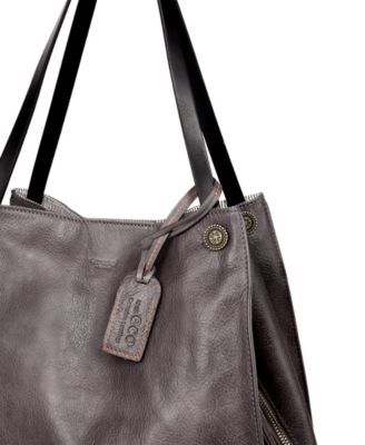 Women's Genuine Leather Daisy Tote Bag